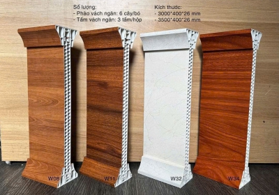 Thi công Tấm vách ngăn hai mặt bằng nhựa