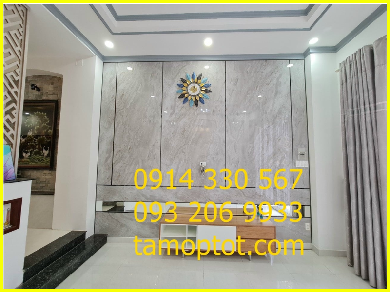 Bảng giá thi công tấm PVC vân đá, vân gỗ tại TP.HCM mới nhất
