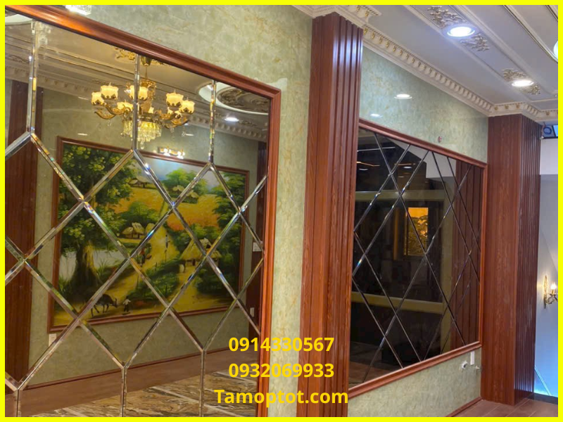 Gương ghép trang trí là gì? Đặc điểm và ứng dụng tại TP.HCM