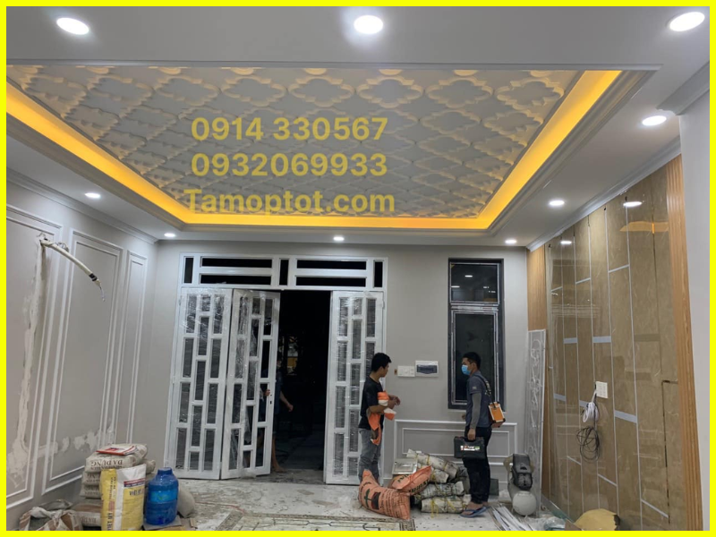 Quy trình thi công tấm ốp đa năng tại TP.HCM của Xây Dựng TOT