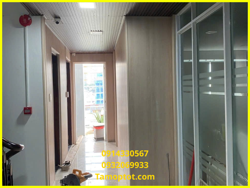 Quy trình thi công tấm vách ngăn hai mặt bằng nhựa tại TP.HCM của Xây dựng TOT